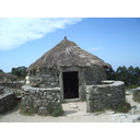 Casa en el Castro celta de Santa Trega (Galicia, España). De Kilezz/QuiRóH en Wikipedia. Licencia GNU.